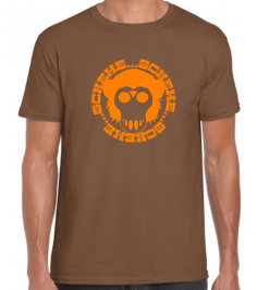 Scheme Comix Original logo tee Brown