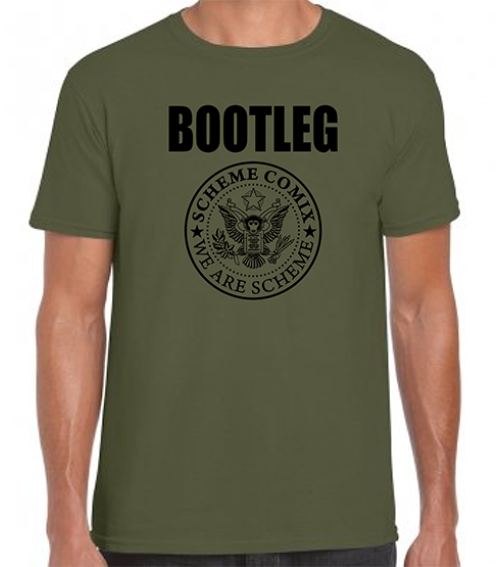  Ramones Scheme Bootleg tee