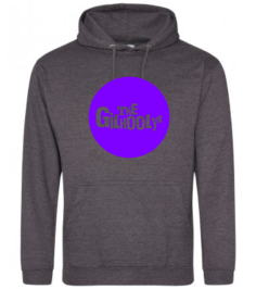 The Gilhoolys Purple Circle Logo Hoodie
