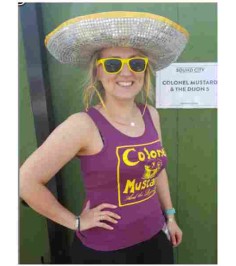  Col Mustard Ladies vest