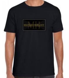 Mayah Herlihy Official Merchandise Unisex B/G logo t-shirt