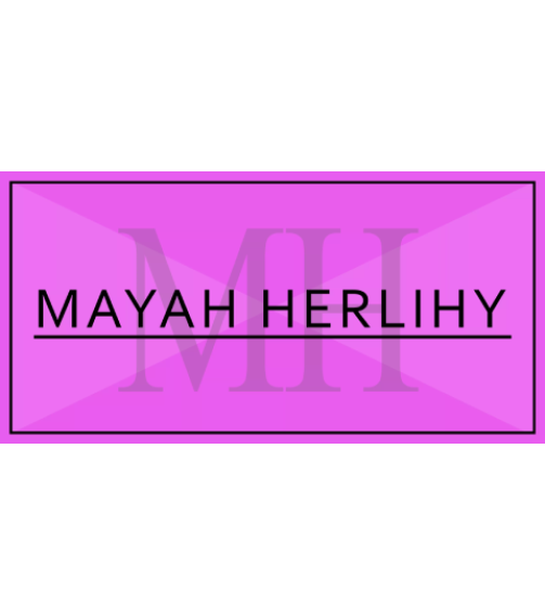 Mayah Herlihy Official Merchandise Pink Unisex P/B logo t-shirt