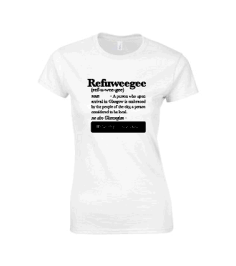 Refuweegee Ladies T-shirt